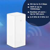مودم رومیزی CPE PRO5 هواوی مدل Huawei (H158-381) 5G (ورژن ۴-۲۰۲۵) /آکبند