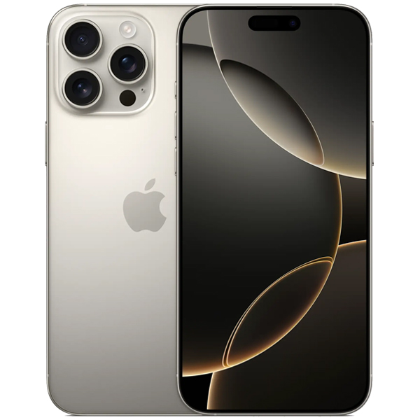 گوشی موبایل اپل مدل iPhone 16 Pro Max – ظرفیت 256 گیگابایت – رنگ تیتانیوم طبیعی (Natural Titanium)