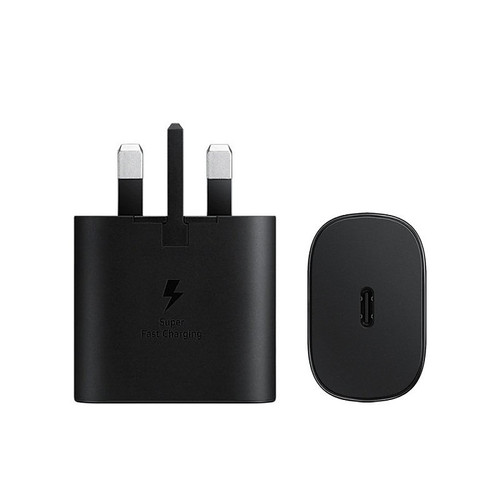 شارژر دیواری 25 وات سامسونگ مدل EP-T2510 | سه پین | اورجینال | مشکی