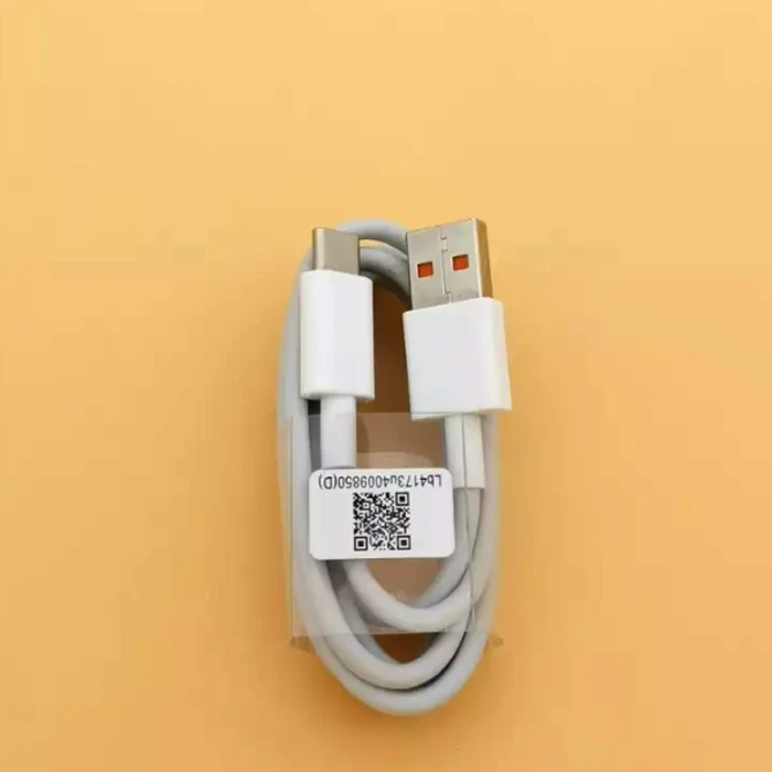 کابل شارژ سریع تایپ سی شیائومی Xiaomi 6A Type-C– مناسب شارژرهای ۶۷ وات و ۱۲۰ وات
