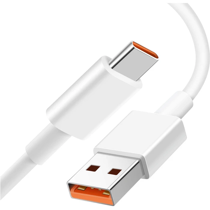 کابل شارژ سریع تایپ سی شیائومی Xiaomi 6A Type-C– مناسب شارژرهای ۶۷ وات و ۱۲۰ وات