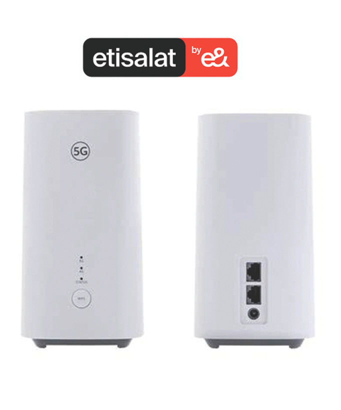 مودم سیمکارتی Huawei H155-381 Cpe5 5G/ به سفارش etisalat/آکبند