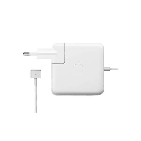 شارژر 45 وات اورجینال اپل دو پین Apple MagSafe مدل A1436 به همراه کابل