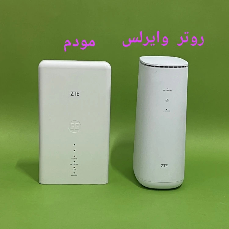 مودم 5G فضای باز ZTE MC7010 + روتر بیسیم ZTE MF269 | آکبند با کیفیت بالا