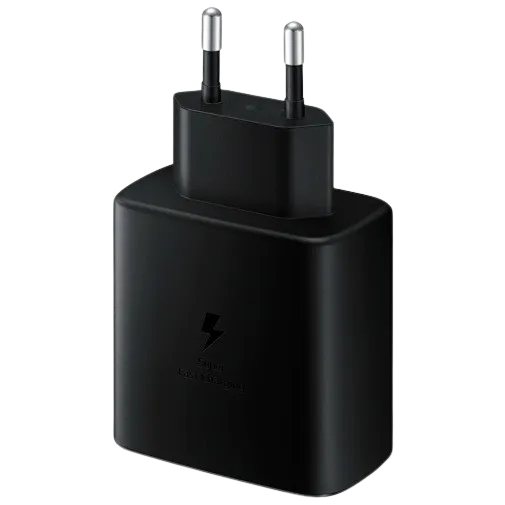 شارژر 45 وات اصل سامسونگ | Super fast charger با دو پین اروپایی | اورجینال
