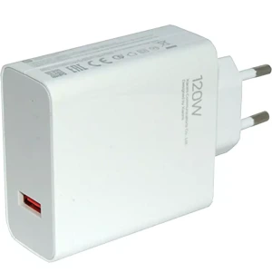 آداپتور فست شارژ 120 وات شیائومی PD + QC | شارژر اورجینال با توان فوق‌العاده