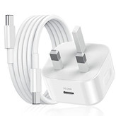 شارژر اورجینال آیفون 16 اپل + کابل کنفی USB-C | فست شارژ 20 وات