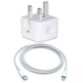 شارژر اورجینال آیفون 16 اپل + کابل کنفی USB-C | فست شارژ 20 وات