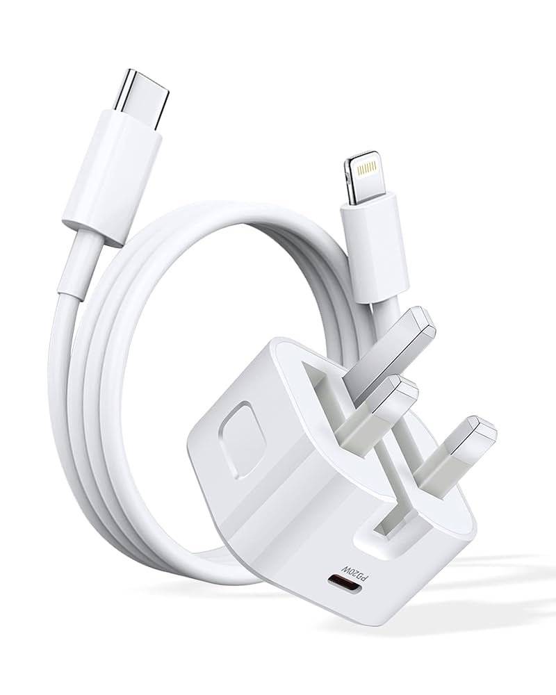 شارژر اصلی آیفون 15 اپل استور + کابل کنفی USB-C اورجینال | فست شارژ