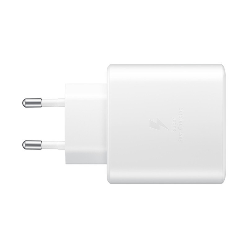 شارژر 45 وات سامسونگ | Super fast charger با دو پین اروپایی | اورجینال