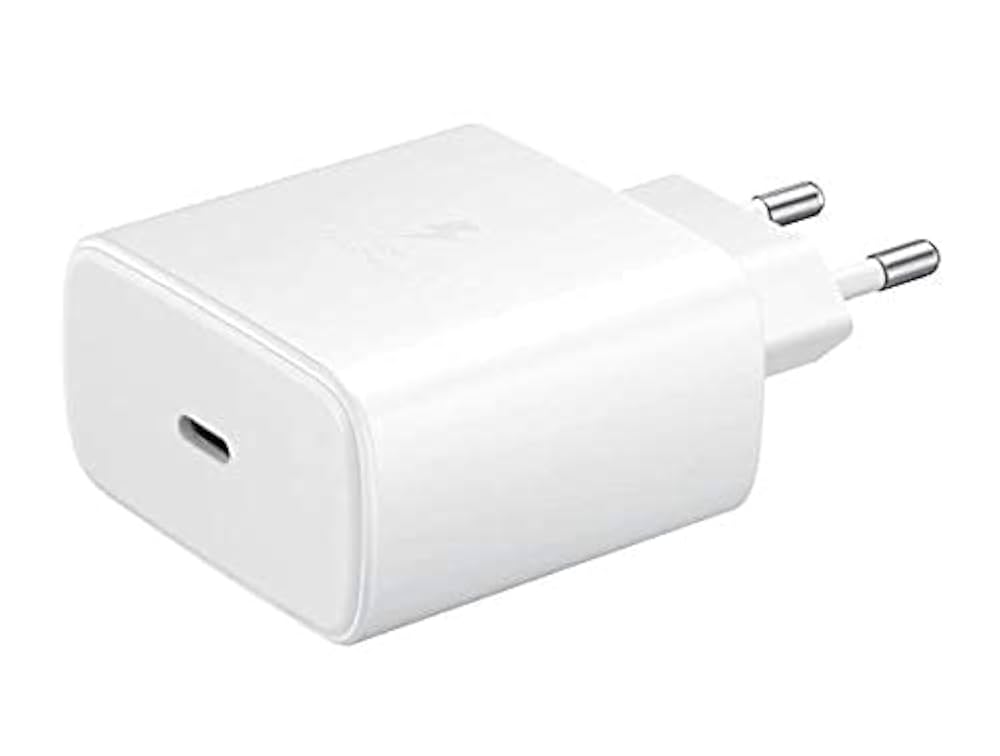 شارژر 45 وات سامسونگ | Super fast charger با دو پین اروپایی | اورجینال